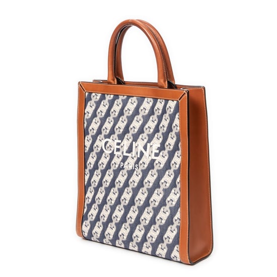Small Vertical Cabas Tote  Schoudertas - Image 2
