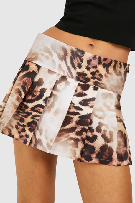 Bengaline Leopard Print Tennis Skort - Image 4