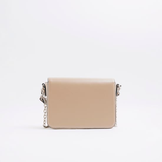River Island Womens Beige Rr Satchel Bag - Image 3