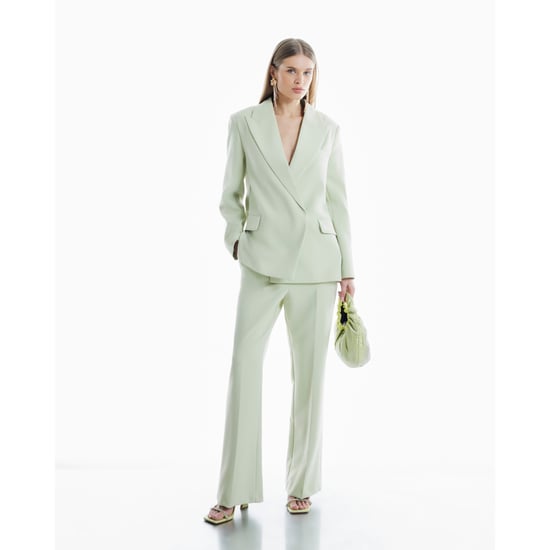 River Island Womens Blazer Green Oversized - Image 5