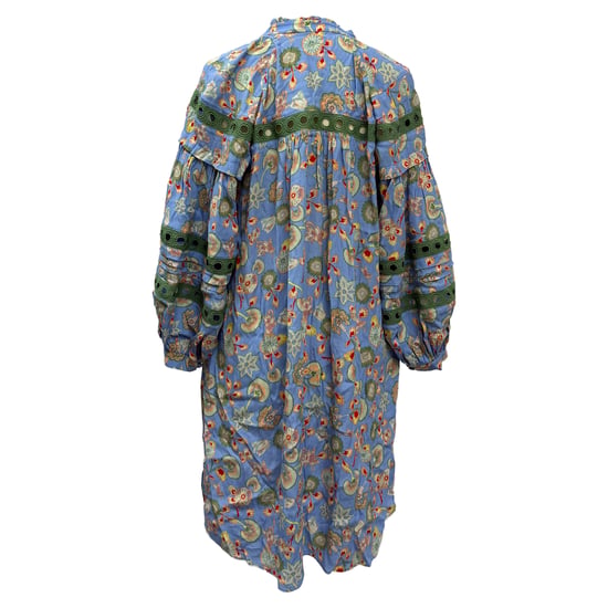 Diane von Furstenberg Jessica Haakwerk Randen Bloemenprint Mini Jurk In Multicolor Viscose - Image 3