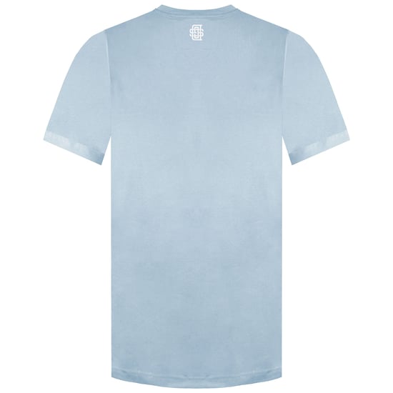 Duffer Locker Mens Blue Marl T-Shirt - Image 2