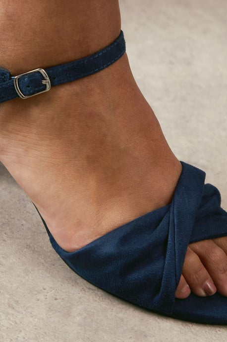 Good For The Sole: Wide Fit Trisha Two Part Heeled Sandals - Image 4