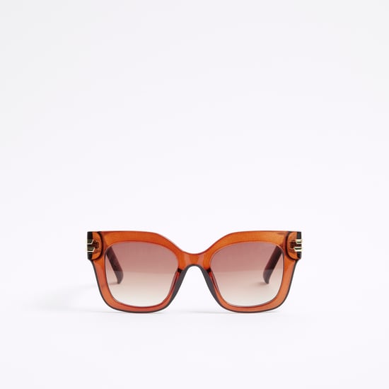 River Island Womens Brown Cat Eye Sunglasses - Image 5