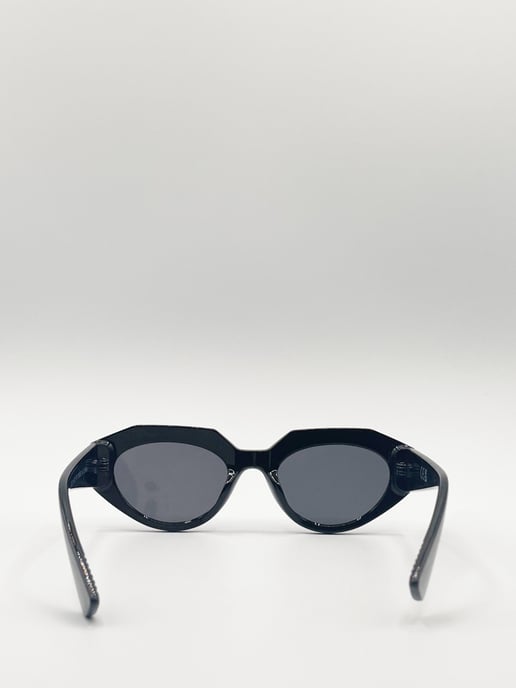 Angular Cat-Eye Sunglasses - Image 6