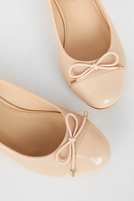 Good For The Sole: Talia Comfort Block Heel Ballet Pumps - Image 4