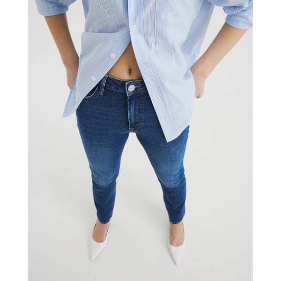 River Island Womens Slim Jeans Blue High Rise Ankle Grazer - Image 5