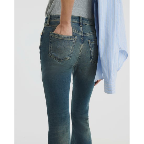 River Island Womens Bootcut Jeans Blue Denim Mid Rise - Image 2
