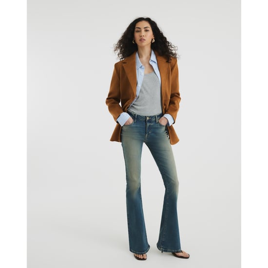 River Island Womens Bootcut Jeans Blue Denim Mid Rise - Image 3