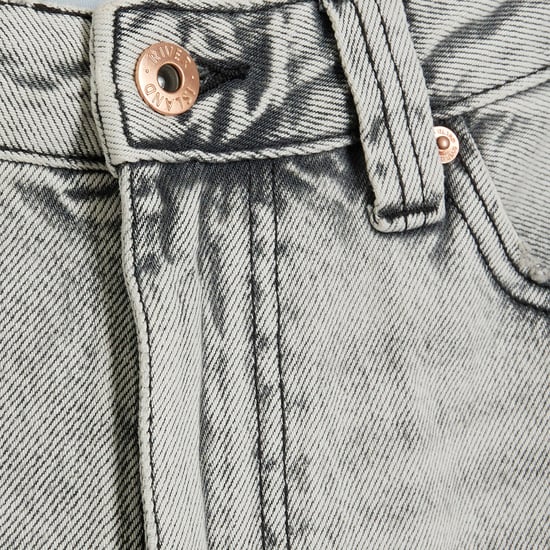 River Island Womens Straight Fit Jeans Grey Relaxed - Image 4
