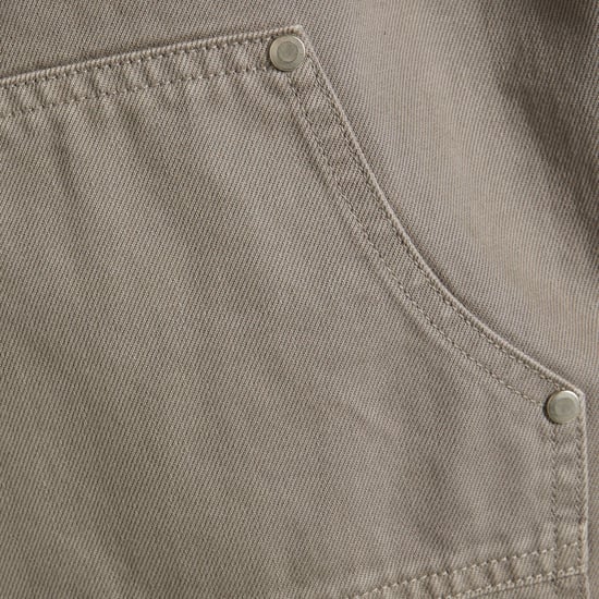 River Island Mens Straight Jeans Grey Leg Carpenter - Image 4