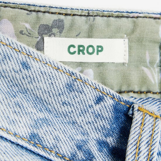 River Island Womens Straight Jeans Blue High Waisted Relaxed Crop - Image 4