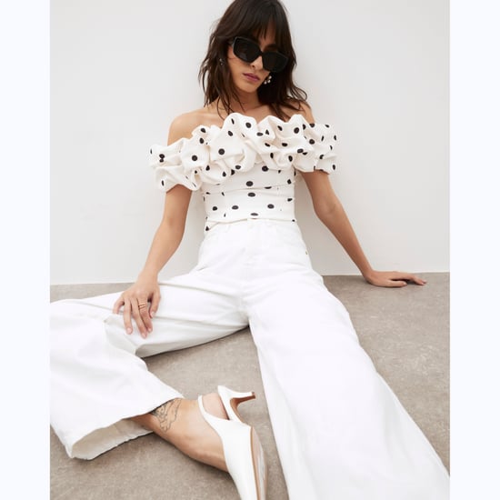 River Island Womens White Denim Barrel Jeans - Image 2