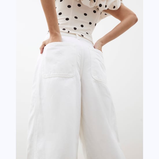 River Island Womens White Denim Barrel Jeans - Image 3