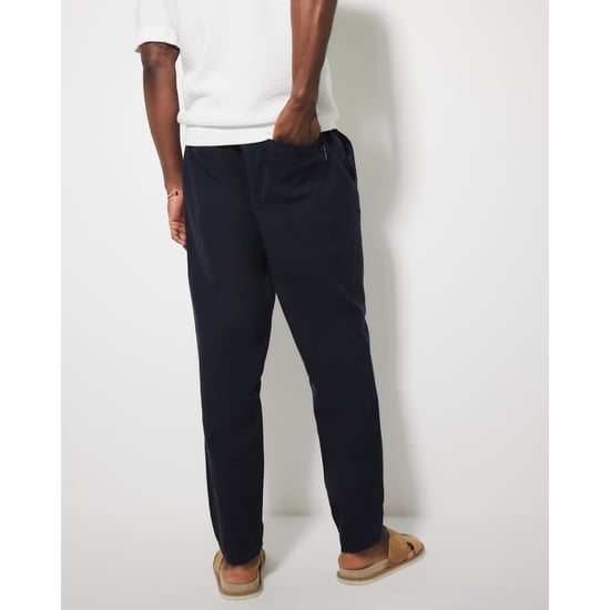 River Island Mens Trousers Navy Pull On - Image 3