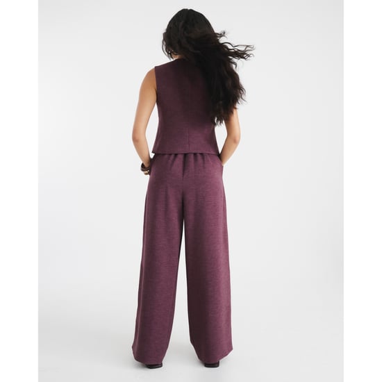 River Island Womens Wide Leg Trousers Purple - Image 3