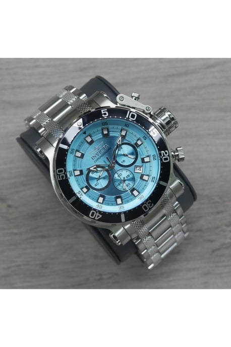 Invicta Coalition Forces 49091 Heren Horloge - Quartz Uurwerk - Roestvrij Staal met blauwe Wijzerplaat - 52mm - Image 4
