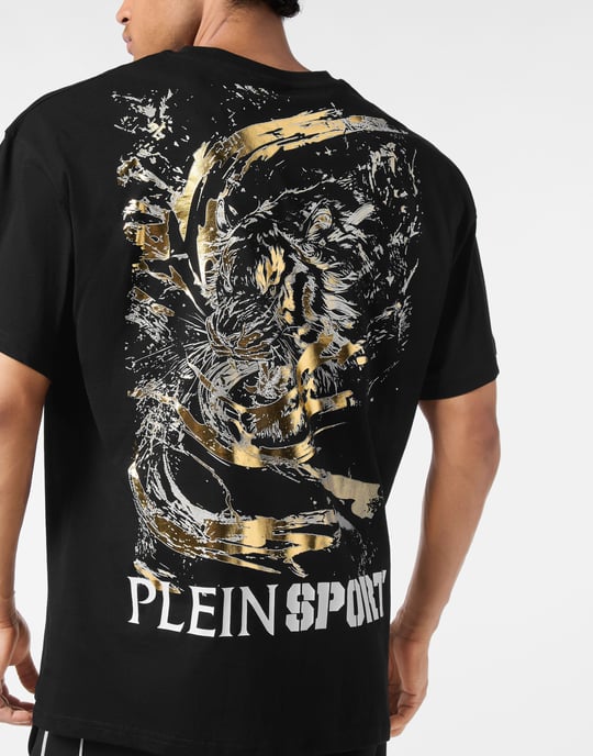 T-shirt Rund Hals Tiger - Image 4