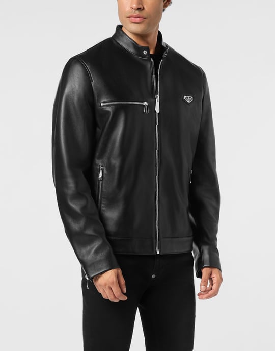 Läderbikerjacka - Image 2