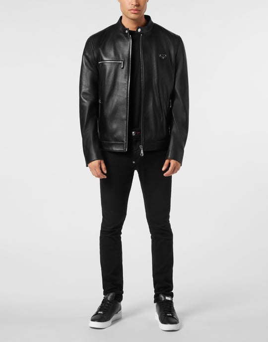 Läderbikerjacka - Image 4
