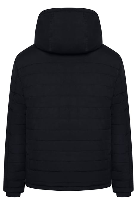 Lionel Hooded Puffer Jacket Navy - Image 2