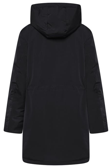 Bobbie Unisex Padded Coat Black - Image 2