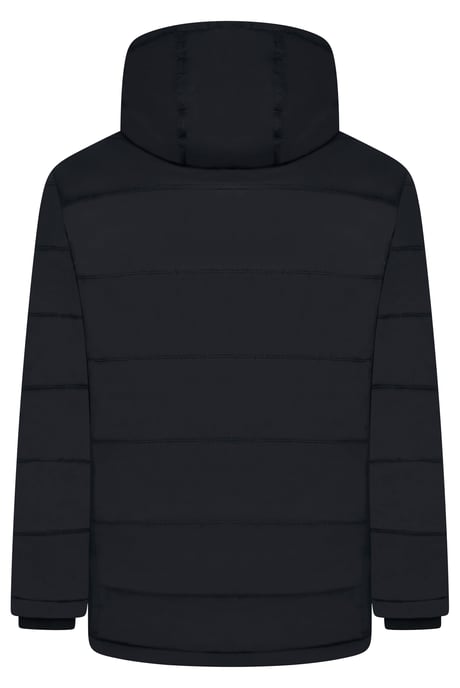 Jude Hooded Puffer Jacket Navy - Image 2