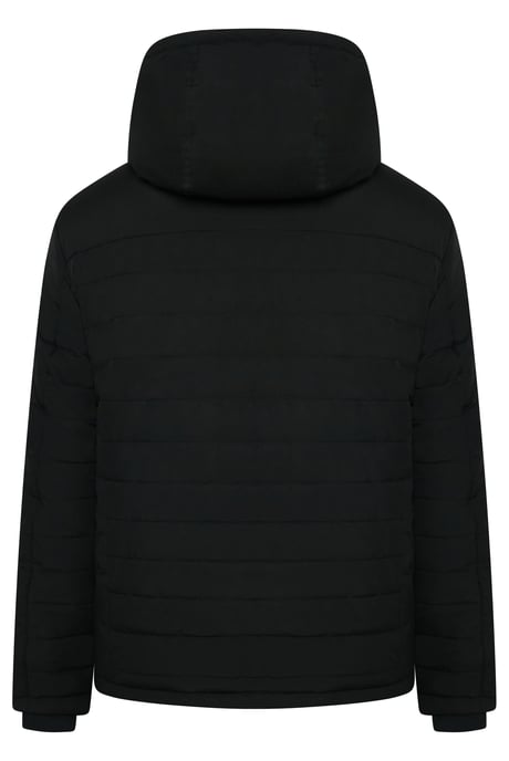Lionel Hooded Puffer Jacket Black - Image 2