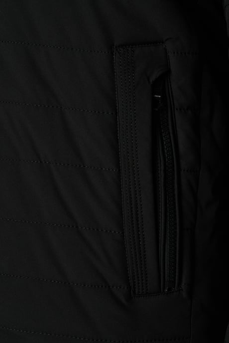 Lionel Hooded Puffer Jacket Black - Image 4
