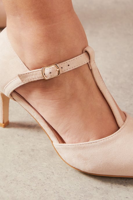 Good For The Sole: Wide Fit Emma Pointed Open Court Shoes - Image 4