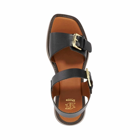 Dune Ladies Luno - Double Strap Flatform Sandals - Image 4