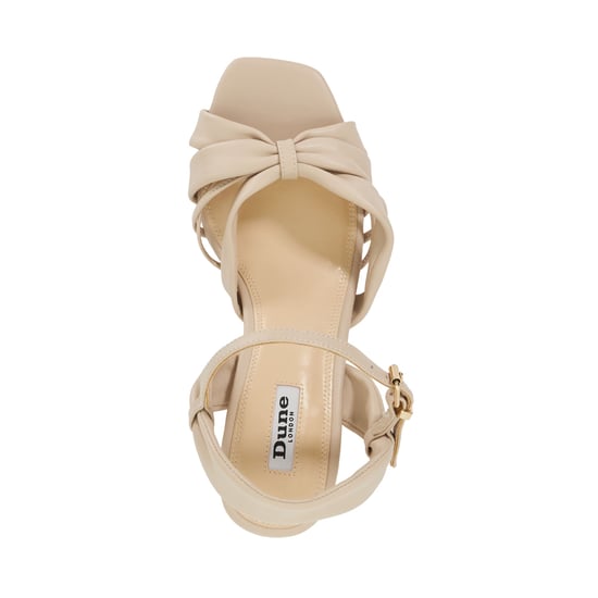 Dune Ladies Kander - Cork Wedge Heel Sandals - Image 4