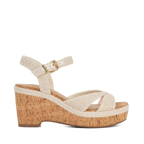 Dune Ladies Kelulu - Cork Wedge Sandals - Image 2