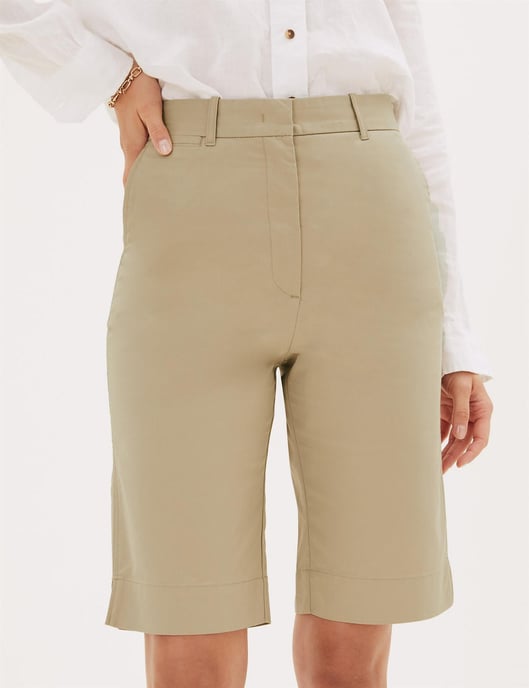 Chino Stretch Knee Shorts - Image 3