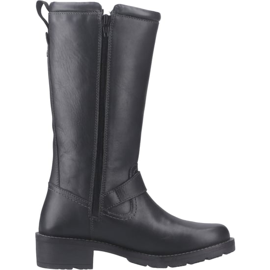 Hunter Skye Tall Boot Leren Zwarte Damesschoenen - Image 4