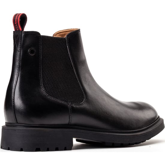 Base London Roebuck Leren Heren Zwarte Laarzen - Image 2