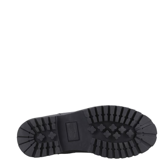 Hunter Canna Dealer Boot Leren Dames Zwarte Platte Chelsea Laarzen - Image 3