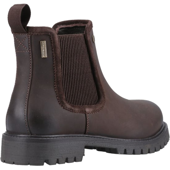 Hunter Canna Dealer Boot Leren Damesschoenen Bruine Platte Chelsea Laarzen - Image 2