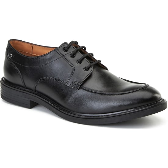 Base London Surrey Leather Men's Black Brogues Shoes - Image 1