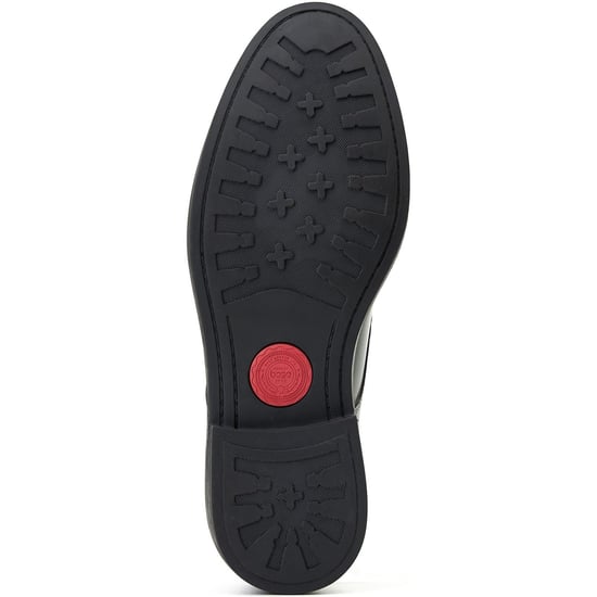 Base London Surrey Leather Men's Black Brogues Shoes - Image 3
