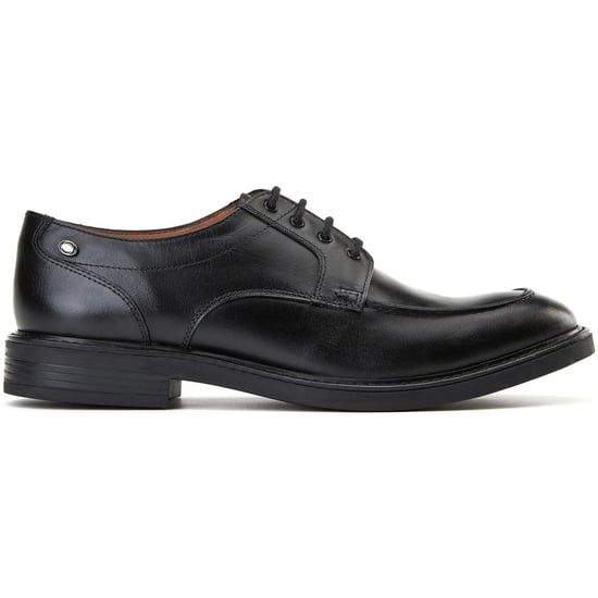 Base London Surrey Leather Men's Black Brogues Shoes - Image 5