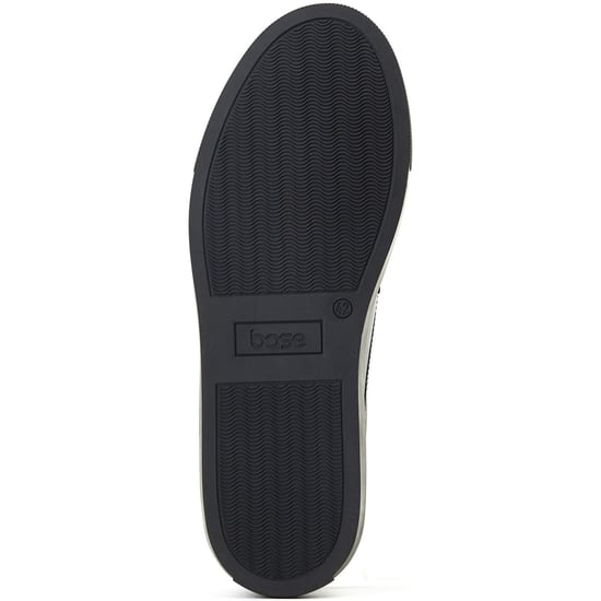 Base London Clapton Leather Men's Black Brogues Shoes - Image 3