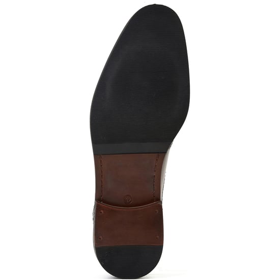 Base London Pocket Leather Men's Brown Brogues Shoes - Image 3