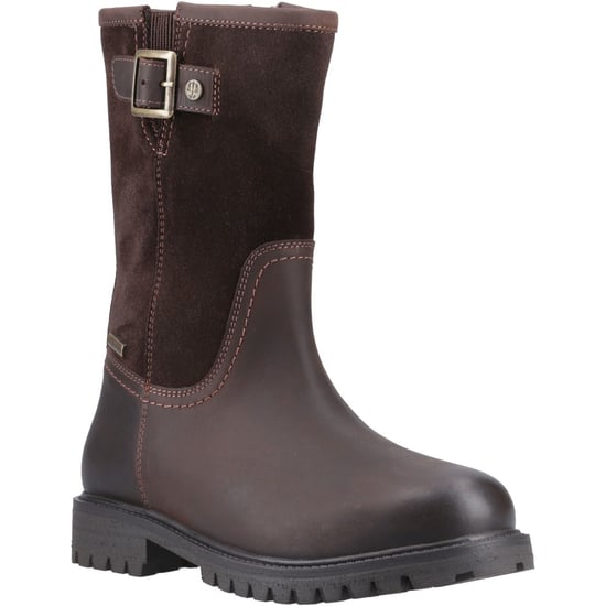 Hunter Canna Ankle Boot Leather Women's Brown Boots - Image 1