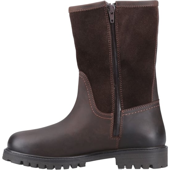 Hunter Canna Ankle Boot Dames Leren Bruine Laarzen - Image 4
