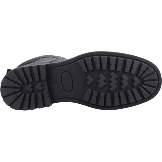 Hunter Shaws Ankle Boot Leren Zwarte Enkellaarzen Voor Heren - Image 3