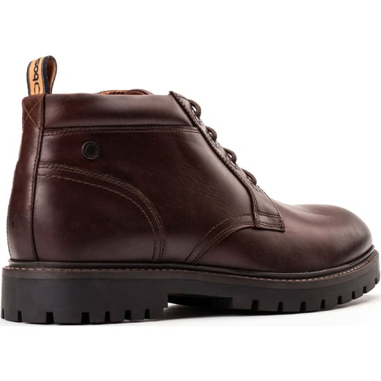 Base London Cobalt Leather Men's Brown Ankle Boots - Image 2