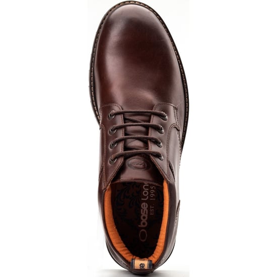 Base London Cobalt Leather Men's Brown Ankle Boots - Image 4