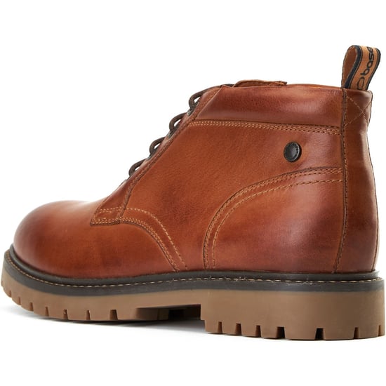 Base London Cobalt Leather Men's Tan Ankle Boots - Image 2