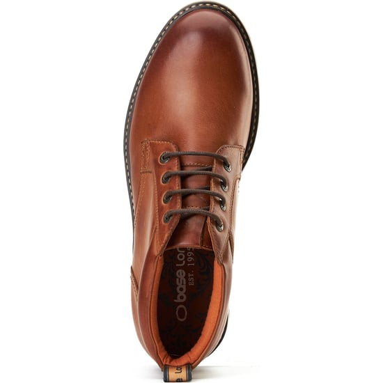Base London Cobalt Leather Men's Tan Ankle Boots - Image 4